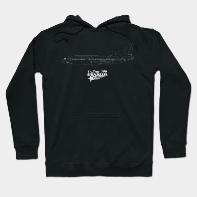 Lockheed TriStar 500 Hoodie by SteveHClark